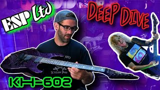 Video thumbnail for Checking out Kirk Hammett's signature Esp Ltd KH-602 by SIX1NINE GUITARS AND GEAR