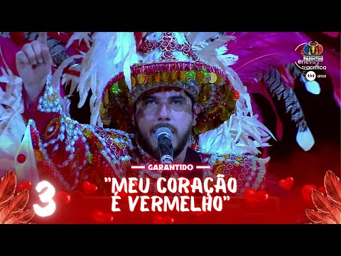 SEBASTIÃO JUNIOR CANTA "VERMELHO" | 3ª NOITE DO GARANTIDO