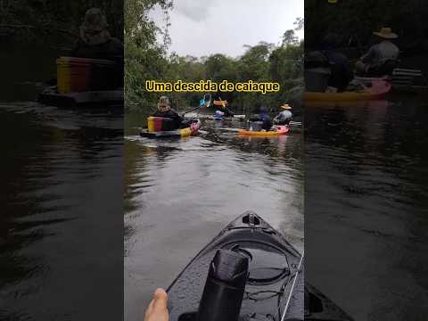 Uma descida de caiaque alguns anos atrás no rio Tartaruga em Feliz Natal-MT #pesca #caiaque