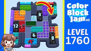Solution du Niveau 1760 de Color Block Jam