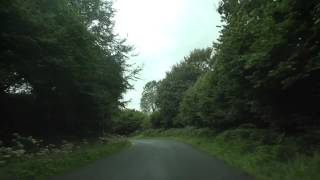 preview picture of video 'Driving On The D28 Between Ty Bourk & Saint Servais, Brittany, France 26th August 2014'