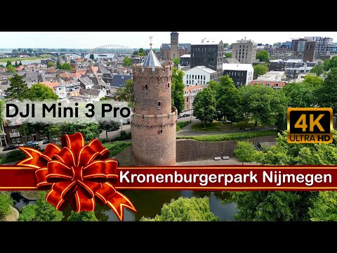 DJI Mini 3 Pro - Kronenburgerpark - Nimwegen - Die Niederlande