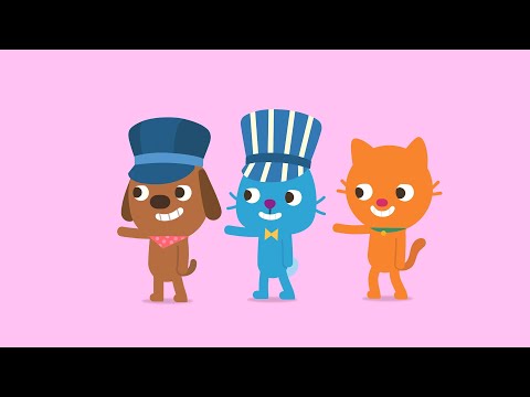 Making Train Tracks Song 🚂 | Sago Mini Friends