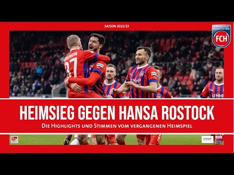 1. FC Fussball Club Heidenheim 1846 2-0 FC Hansa R...