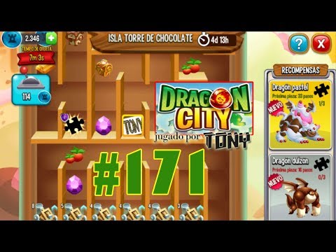 Dragon City "Capítulo 171 - La Isla Torre de Chocolate (3ª parte)" por Tony