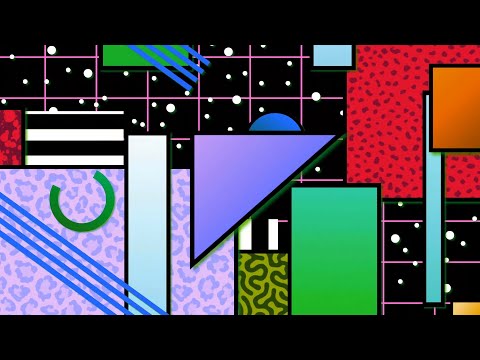 1 Hour Visual In Full HD / nr.300 / Memphis Club VJ Stage Graphics