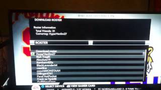 preview picture of video 'How to get official player names in NCAA football 14'