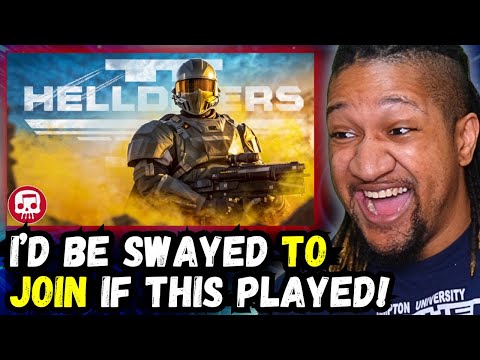 Reacting to JT Music - To Liberty and Beyond (HELLDIVERS 2 RAP)