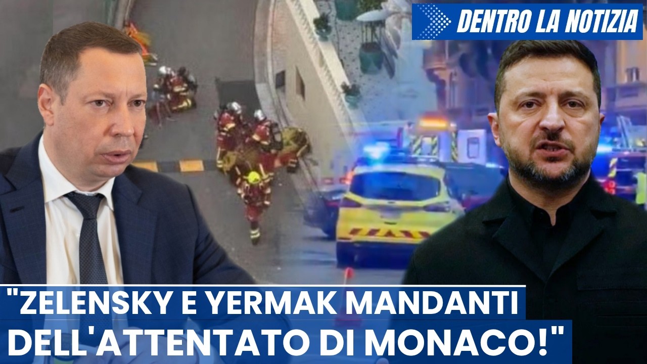 Ex Governatore Banca Nazionale dell'Ucraina: Zelensky e Yermak mandanti attentato Monaco e ci avvisa