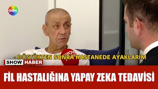 Yapay zeka destekli tedaviyle ayağa kalktı