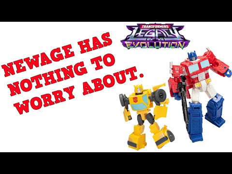 Just get the Newage figures. | #transformers Legacy Evolution Core Class Optimus Prime & Bumblebee