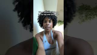 Have a full video on this exact topic on my channel #blacktravelfeed #womensolotravel