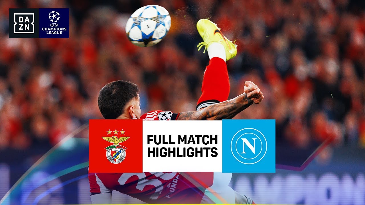 Benfica vs Napoli | UEFA Champions League Highlights | Matchday 6 | 2025-2026