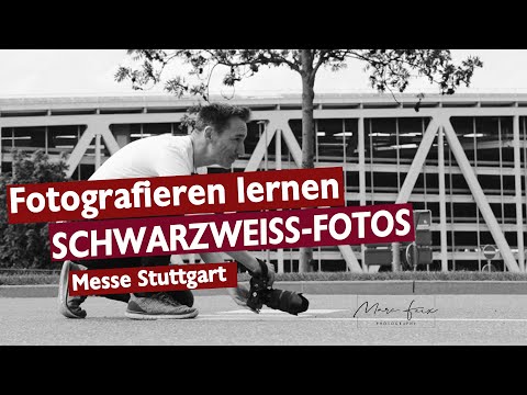 Schwarzweiß Fotografie Lernen | Messegelände Stuttgart