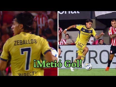 Exequiel Zeballos vs Estudiantes de La Plata (28/01/2026) | Gol