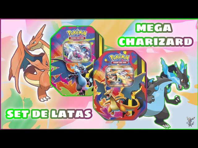 Vídeo relacionado con Pokémon: Lata Mega-Charizard de JCC Pokémon: Mega-Charizard Y ex de JCC Pokémon (4 Sobres de Mejora y 1 Carta holográfica de promoción)