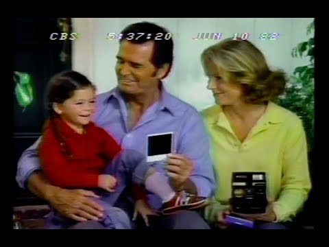 Polaroid 1982 ad with James Garner & Mariette Hartley