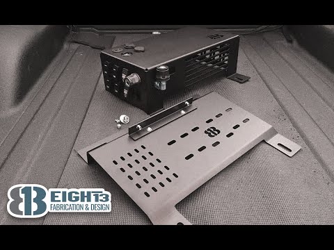 Jeep Gladiator ARB Twin/Single BedSide Compressor Enclosure - 813 Fabrication & Design