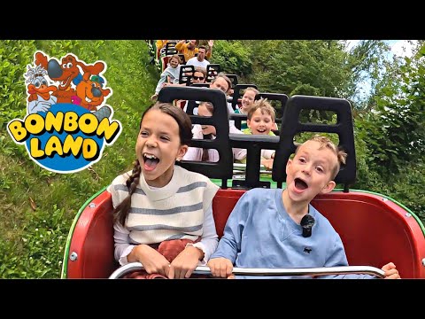 BONBON LAND🎢 Kom med op i forlystelserne😱