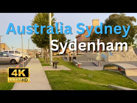 【4K Walk】Walking in Sydenham in Sydney Australia 2023