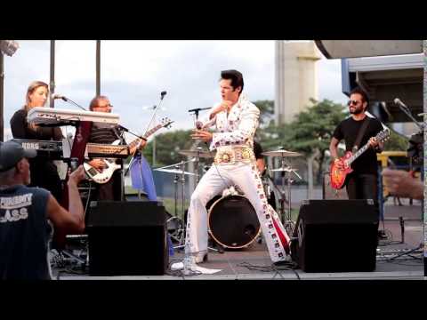 Arte nos Terminais: Elvis Presley Cover no Terminal Magalhães Teixeira - Fevereiro/2014