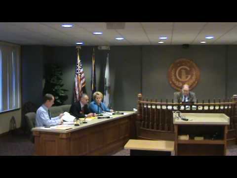 Greensburg IN City Board of Works Meeting of 1-17-17