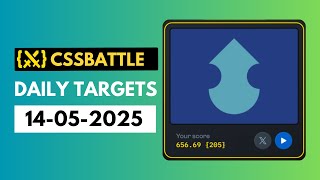 Download the video "CSS Battle Daily Target Solution | May 14, 2025 | HTML CSS"