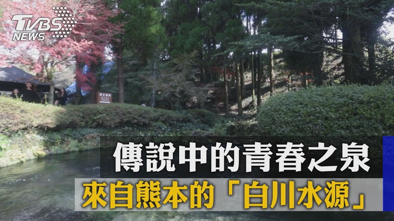 傳說中的青春之泉　來自熊本的「白川水源」