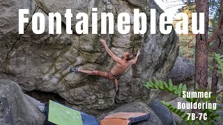Summer Bouldering in Fontainebleau | Paris Olympics 2024 Memories