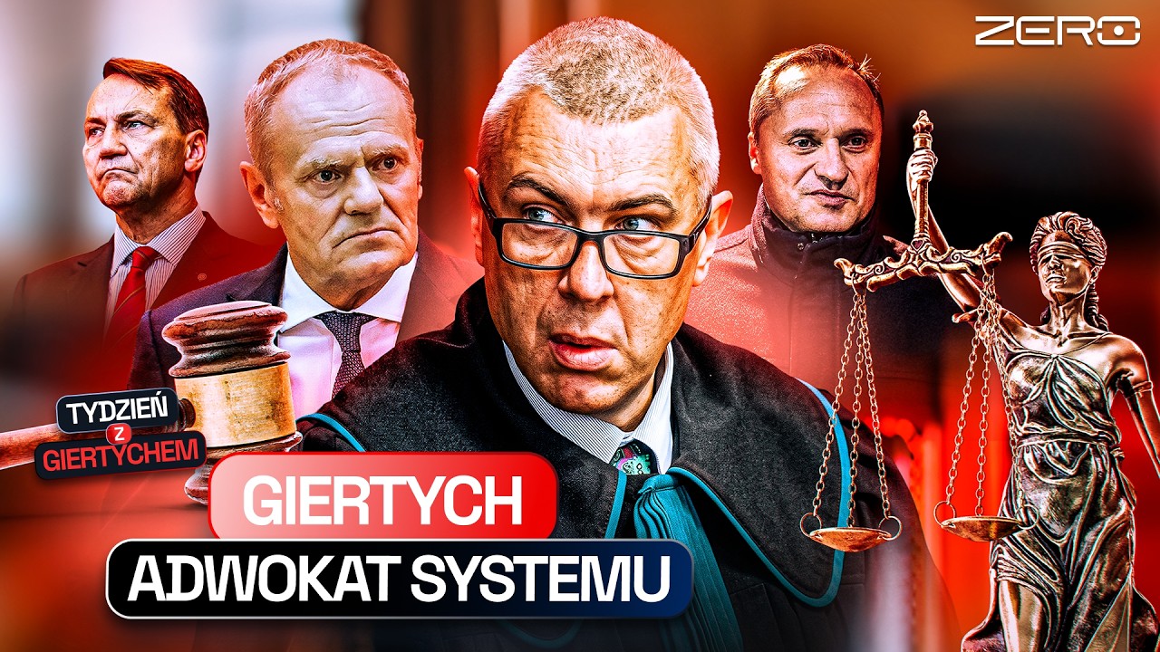 BRONI NAJWAŻNIEJSZYCH OSÓB W PAŃSTWIE, ZNA KULISY NAJWIĘKSZYCH AFER. GIERTYCH - ADWOKAT WŁADZY