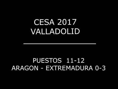 CESA 2017 Aragon Extremadura 0- 3