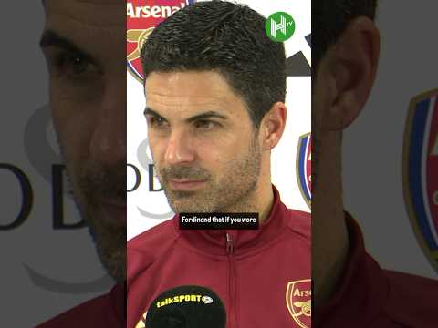 Arteta’s COLD response to Rio Ferdinand 🥶