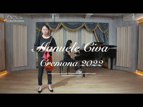 New Italian violin by Manuel Civa 2022