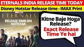 Eternals India Release Time I HINDI I Release Date I OTT