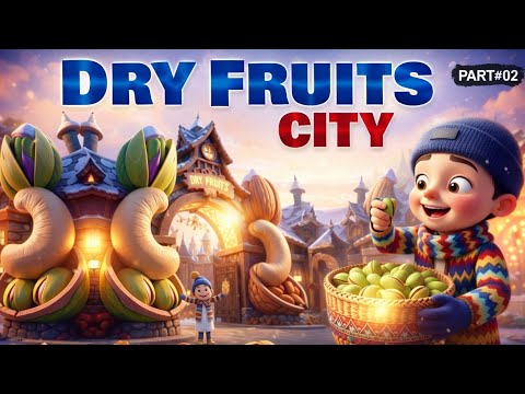 Hamza Dry Fruit City! 🥜 Winter Special Cartoon