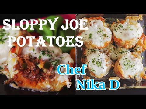 Sloppy Joe Potatoes Recipe - Chef Nika D