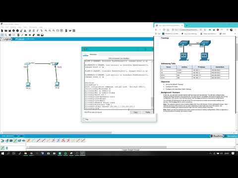 2.9.2 lab - basic switch and end device configuration