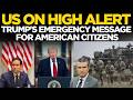 Trump LIVE Trump Declares EMERGENCY From Whitehouse Drops NUCLEAR Bombshell On Iran