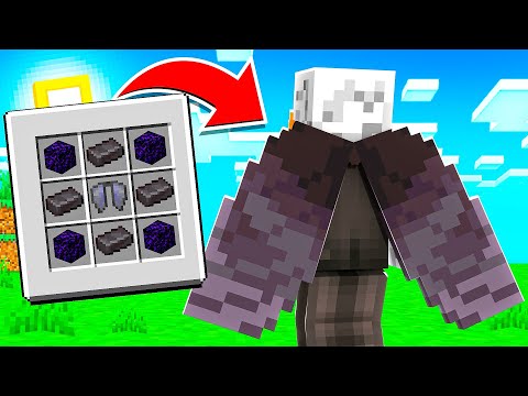 COME FARE LE ALI IN NETHERITE - MINECRAFT ITA
