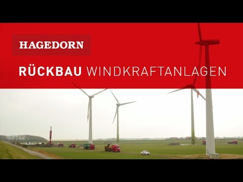 Pellworm - Rückbau von Windkraftanlagen