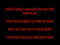 Off-Broadway Aradia-A Thousand Deaths lyrics ...