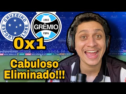 IMORTAL CLASSIFICADO!!! Cruzeiro 0x1 Grêmio - Copa do Brasil 2023