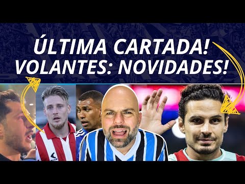 RAPHAEL VEIGA: CARTADA DO GRÊMIO | VOLANTES NOVIDADE! | WALLACE?
