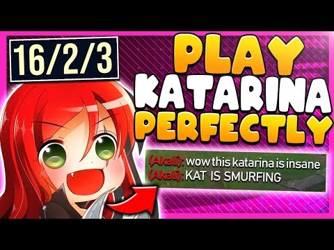 HOW TO PLAY KATARINA PERFECTLY IN SEASON 9 (INSANE PLAYS) - League of Legends | Katlife