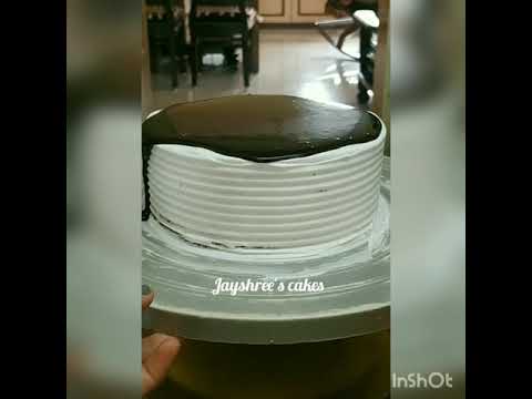 Tiger print cake😇... By me Plz like and subscribe to my channel