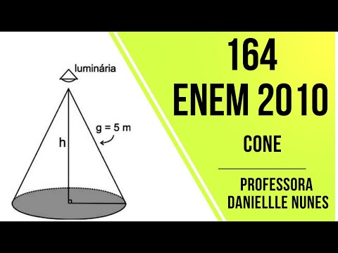 QUESTÃO 164 ENEM 2010| CONE