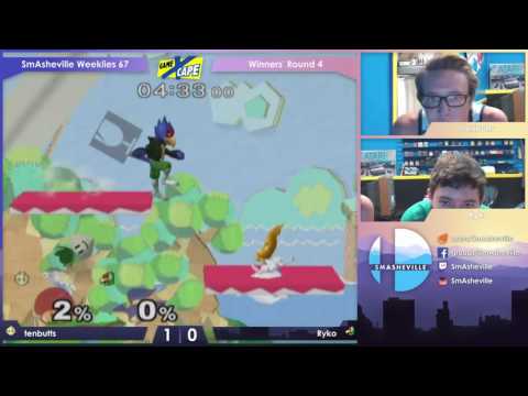 SW67 Losers' R4 - tenbutts (Peach) vs Ryko (Falco)