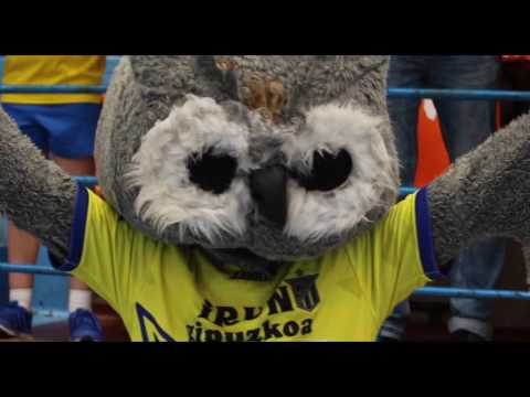 Celebración del Bidasoa en pista