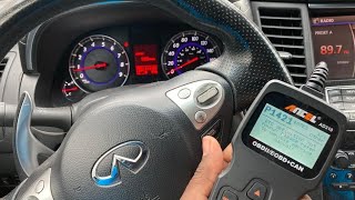 code P1421 - Nothing to worry about (most times). Infiniti FX50 cold start