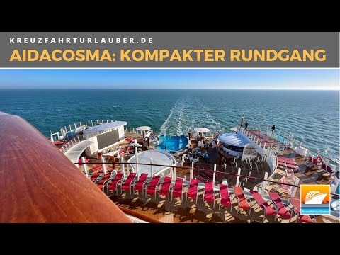AIDAcosma - Highlights im Rundgang auf dem LNG-Neubau mit einigen Neuerungen - AIDA Cruises